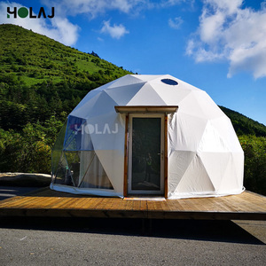 Luxury Modern All-Weather Steel Frame Transparent Insulated PVC Four-Season Waterproof for Outdoor Hotel Camping Dome <b>Tent</b> HDT-0 - Product Image 4