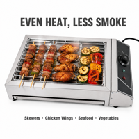 Barbecue électrique de qualité supérieure personnalisé pour les équipements de restaurants professionnels et commerciaux