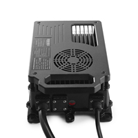 Chargeur de batterie haute fréquence LNLEE 24V 60A 3300W pour chariot élévateur électrique, chargeur de batterie de traction LLC, chargeur résonant
