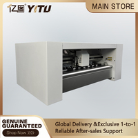 Machine de découpe de contures YITU pour petites entreprises, avec positionnement de caméra professionnel, largeur de coupe de 330 mm, compacte