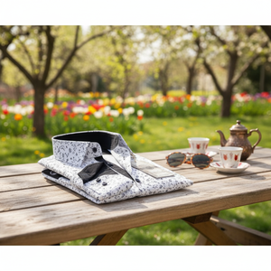 Chemises à manches longues pour hommes, imprimé floral miniature, décontractées, 100% coton, production turque, printemps - Product Image 3