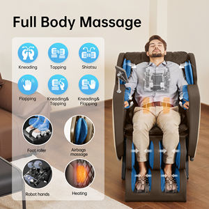 3D-массажный механизм, SL-трек, нулевая гравитация, 21 автоматическая программа, 28 воздушных подушек, Bluetooth, подогрев поясницы, управление через приложение, ролики для стоп - Product Image 6