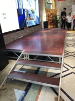 Plateforme Modulaire Pliante en Aluminium Facile à Installer pour Chorale, Podium, Estrade de Scène pour Orchestre et École