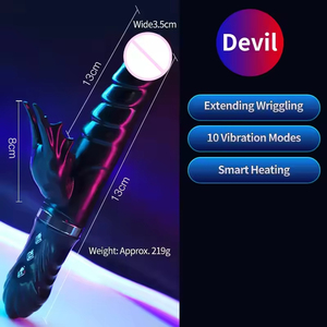 Nouveau Vibrateur Automatique Rétractable Tendance 2026 pour Femme, Modèle Ange-Démon, Jouet Électrique pour Adulte pour Orgasme et Masturbation - Product Image 6