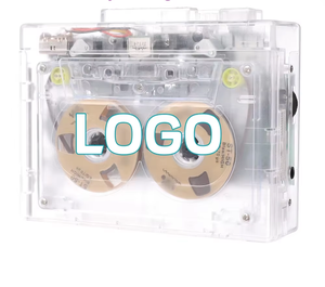 Transparent Retro <b>Cassette</b> Player With MP3 Converting Function And Auto Reverse BT Wireless Tape Recorder For Vintage Music Love - Product Image 1