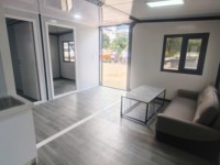 Casa Contenedor Plegable y Expandible de 20 pies/40 pies |   Casa Prefabricada Pequeña para Complejos Turísticos Modulares |   Interior Personalizado de 2 Dormitorios |   Garantía de 5 Años