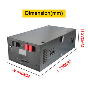 Jk v19 bms diy ערכת הגנה כפולה גמיש busbar נקבה מחבר 16s lifepo4 280ah/314ah dc מפסק + lcd 48v תיבת הסוללה - Product Image 4