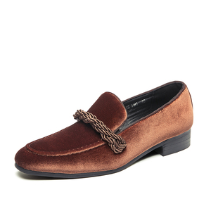 Chaussures habillées en <span class=keywords><strong>daim</strong></span> synthétique taille 46 47 48, mocassins de <span class=keywords><strong>luxe</strong></span> pour hommes, style tendance de qualité, chaussures habillées durables à enfiler pour hommes - Product Image 3