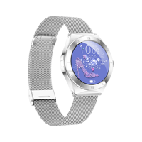 Reloj Inteligente de Moda para Mujer, Pantalla AMOLED de 1.19 Pulgadas, Reloj Inteligente para Mujer con Llamadas Bluetooth, Monitor de Frecuencia Cardíaca, Control Remoto