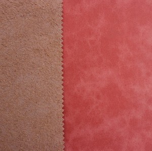 NINGBO SUNRISE 10 Jahre hydrolyse beständige gebundene synthetische PU Kunstleder dehnbar beflockt für Taschen Kleidungs stücke im Freien - Product Image 4