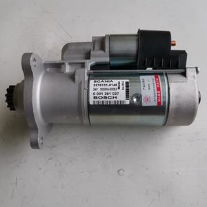 SCANIAIVECOs車モデル用の24V 5.5KW12T新しい自動スターターモーターアセンブリ00012410010001261001 0001261002 0001261025 0579261 - Product Image 3