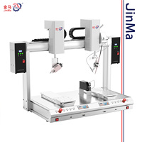 Nuevo Robot de Soldadura Automático de 3 Ejes Jinma de Alta Calidad, Dispensador de Alambre de Soldadura, Alimentador de Alta Precisión de 0.02MM, 110-240V