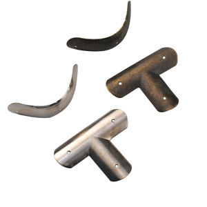 T Shape <b>Corner</b> <b>Protectors</b> Carbon Steel 955 Silver 958 Antique Bronze For Wooden Boards Edge Guards - Product Image 5