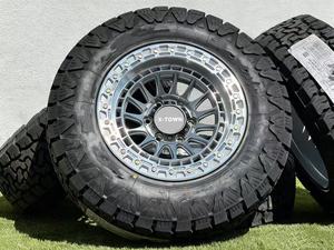 Rines de Carreras Forjados Plateados 8x170 8x180 6x135 6x139.7 8x6.5, Rines Personalizados con Beadlock para Camioneta, Rines Forjados Cóncavos Profundos para Todoterreno - Product Image 4