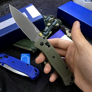 Couteau pliant compact BM535 BUGOUT EDC pour l'extérieur avec manche en nylon, durable pour le camping et la chasse, personnalisable OEM - Product Image 5