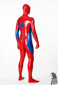 Tuta intera in lattice <span class=keywords><strong>da</strong></span> uomo '<span class=keywords><strong>Spider</strong></span>-<span class=keywords><strong>Man</strong></span> Streaker' a copertura totale - Product Image 5