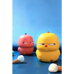 Juguetes de descompresión de pollo amarillo pequeño y lindo, de PU de rebote lento, de plástico, para aliviar el estrés, regalos divertidos para niñas - Product Image 6