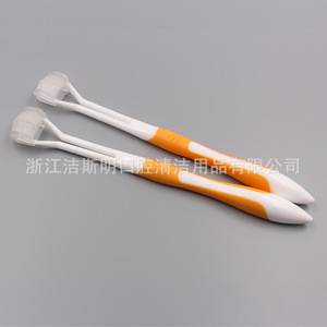Cepillo de dientes para mascotas, cerdas suaves, mango antideslizante, herramienta de limpieza manual para mascotas - Product Image 5