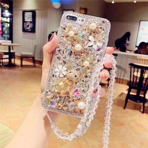 3D Handmade Pha Lê Bling Đầy Đủ Kim Cương Đầy Màu Sắc Sáng Bóng Rhinestone Trường Hợp Điện Thoại Đối Với iPhone X XS/XR/XS Max trường Hợp - Product Image 2