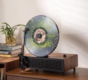 Tourne-disque <span class=keywords><strong>vertical</strong></span> pliable HiFi LP Gramophone pour les passionnés d'accessoires audio, vente en gros d'usine - Product Image 5