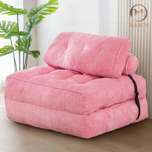 Fauteuil-Canapé Convertible Pliable Multifonctionnel Moderne avec Oreiller et Matelas, Meuble Gain de Place - Product Image 2