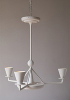Lustre en plâtre de fer de style nordique américain français pour salon et salle à manger
