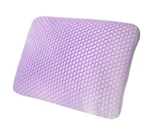 Baimai travesseiro de apoio cervical para arrefecimento de memória gel travesseiro de recuperação lenta com fronha de arrefecimento para o verão