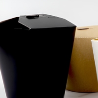 Boîte à emporter jetable en gros à prix d'usine pour nouilles, riz et pâtes – Boîte en papier pour nouilles