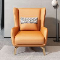 Fauteuil de loisirs individuel au design nordique moderne, fauteuil Tigre moelleux pour salon, balcon, hôtel, chambre, petite maison, fauteuil paresseux
