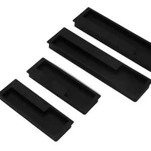 Di chuyển cửa xử lý giấu hiện đại được xây dựng trong cửa trượt rãnh lõm chốt vô hình cửa tủ xử lý - Product Image 2