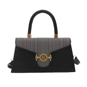 Bolso Bandolera de <span class=keywords><strong>Moda</strong></span> Francesa para Mujer, Estilo Vintage Otoñal, Chic, Casual, Pequeño, Cuadrado, Moderno, Simple, de Gran Capacidad, con Cubierta de Poliéster - Product Image 6