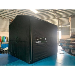 Tente de simulateur de <span class=keywords><strong>golf</strong></span> gonflable imperméable de haute qualité avec écran de projection et toit incliné, tente de <span class=keywords><strong>golf</strong></span> gonflable avec pompe à air - Product Image 3