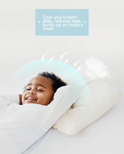 Almohada Ergonómica para Bebé, Funda de Algodón Suave, Soporte de Cabeza Ajustable, Almohadas para Recién Nacidos, Lavables, Sin Fluorescentes, Almohada para la Cabeza del Bebé - Product Image 3