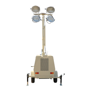 Projecteur multifonctionnel CE/EPA à longue durée <span class=keywords><strong>de</strong></span> vie, mobile, monté sur remorque, alimenté au diesel, lampes LED, lampadaires, <span class=keywords><strong>vente</strong></span> - Product Image 4