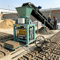 Machine mobile de fabrication de briques en promotion – Machine de moulage de blocs de ciment