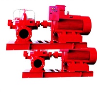 Ensemble de pompes à double aspiration à boîtier divisé horizontal XBD13.0/60G-JSS JSL, système de protection incendie pour l'approvisionnement en eau industrielle