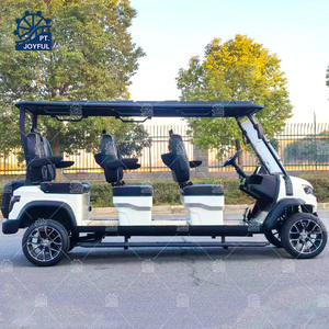 Voiturette de golf électrique 4 places 48V avec batterie au lithium surélevée, buggy de chasse, nouvelle voiturette de golf électrique à 4 roues à vendre - Product Image 2