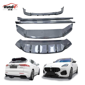 Kit Carrozzeria in Fibra di Carbonio di Alta Qualità per <span class=keywords><strong>Maserati</strong></span> <span class=keywords><strong>Grecale</strong></span>, Upgrade Stile M con Labbro Anteriore, Diffusore Posteriore, Minigonne Laterali, Alettone Superiore, Tuning Aerodinamico - Product Image 1