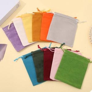Luxury Custom Logo Velvet <b>Pouch</b> | Premium <b>Drawstring</b> Bag for Corporate Promotional Gift - Product Image 6