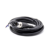 M12 Xcode 8-Pin Kabelstecker RJ45 Ethernet-Kabelstecker-Baugruppe M5 4-Pin Stecker-Buchse Kabelstecker