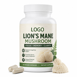 Premium Lions Mane Mushroom & Vitamin Capsules Adult Supplement Supports Mind Memory Energy & Immunity with Daily Routines - Product Image 1