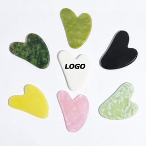 Outil de massage Gua Sha en jade, planche de raclage facial en pierre Xiuyu pour massage des méridiens du corps entier, cadeaux promotionnels pour spa à domicile - Product Image 1