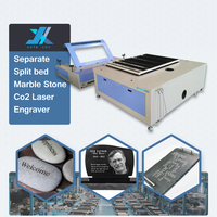 JX rapide vitesse marbre pierre précieuse ombre portrait pierre tombale photo découpe granit pierre laser machine de gravure portable pour carreaux