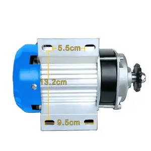 high torque 550w 750w 800w 1000w Tricycle brushless motor 48V Brushless Dc Motor kit