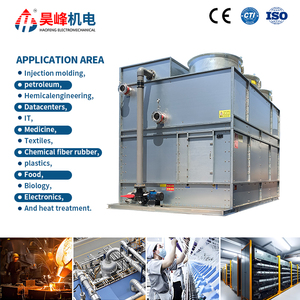 Yüksek kaliteli soğutma kulesi 10-1000 Ton kapasiteli endüstriyel su soğutucu soğutma sistemi kapalı devre su soğutma kulesi - Product Image 2