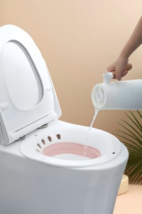 Siège de vapeur Yoni de qualité médicale, écologique et le plus vendu pour le traitement par vapeur aux toilettes, soins post-partum, plaies, hémorroïdes et soins périnéaux - Product Image 2