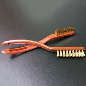 Щетка для чистки сопла 3D-принтера из латуни с ручкой из нержавеющей стали – прочная щетка для удаления ржавчины и очистки хотэнда - Product Image 5