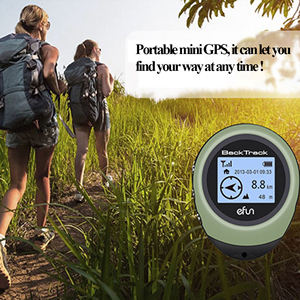 Mini traceur GPS de poche, mini traceur GPS sans carte SIM pour les sports de plein air/voyages - Product Image 5