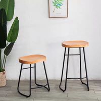 Tabouret de bar vintage industriel style rétro moderne pour cuisine, bar à domicile et centre commercial - Meilleures ventes