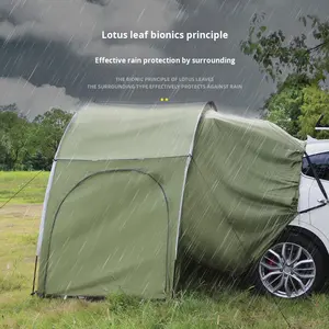 เต็นท์ท้ายรถอเนกประสงค์แบบเปิดเร็วเคลือบเงินอ็อกซ์ฟอร์ด สำหรับตั้งแคมป์กลางแจ้ง กันฝน สำหรับรถ SUV - Product Image 1